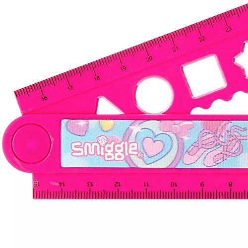 Smiggle Squad FoldUp Ruler (Pink) Buy Online in UAE. Officeproduct