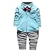 JIANLANPTT Autumn Spring Baby Boy Clothes Set Top Pants 2 Pieces Gentleman Suit