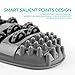 VOYOR Foot Massager for Foot Roller Massage with 10 Massage Rollers for Plantar Fasciitis Relief, with 1pcs Handheld Head Scalp Massager for Free MS210