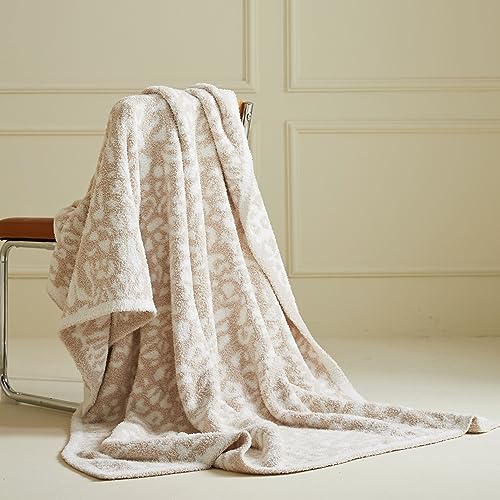 MIDO HOUSE Microfiber Throw Blanket for Couch Chic