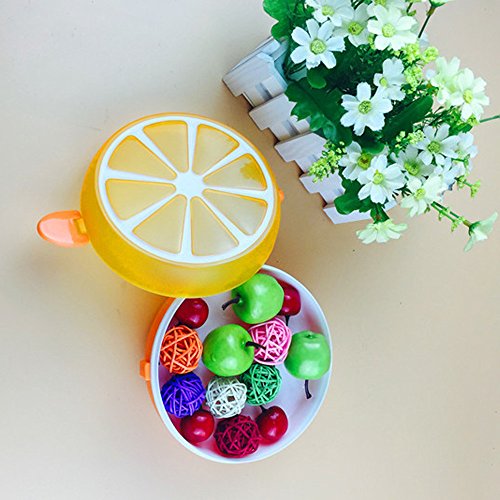 1KTon Salad BPA-Free Lunch Container with Large 2-Compartment Bento-Style Tray for Salad Toppings and Snacks and Built-In Reusable Fork For Children