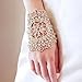 Sunshinesmile Bridal Rhinestone Bracelet Silver for Wedding Prom Party or Pageant