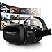 3D VR Headset, Yove 3D Virtual Reality Headset with Adjustable Lens and Strap for iPhone 7 6 6s 5 5s 6splus Samsung S3 Edge Note 4 and 3.5-5.5 inch Smartphone for 3D adult Movies and 3D Games