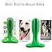 UPBASICN Dog Toothbrush Stick-Bite Brushing Stick Cleaning Interactive Nontoxic Bite Resistant Natural Rubber, Dental Hygiene Brushes for Small to Medium Dogs