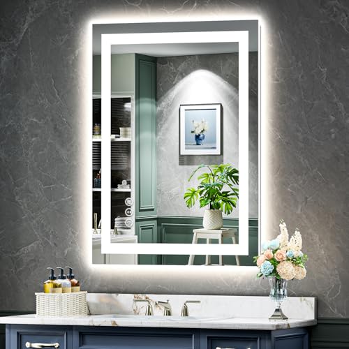 YEELAIT Inch LED Bathroom Mirror Lights Front