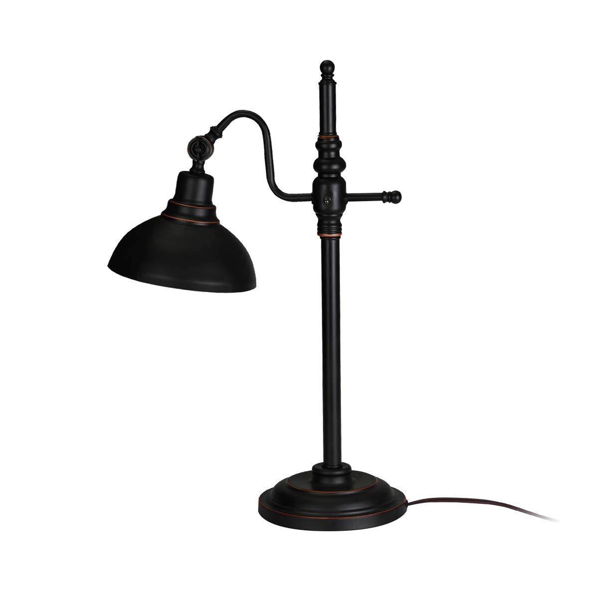 Best black industrial table lamps