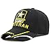 THE HAT DEPOT Military Licensed U.S. ARMY Logo Veteran Cap (Black)