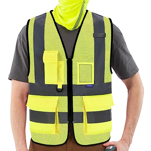 A-SAFETY Class 2 Hi-Vis Vest