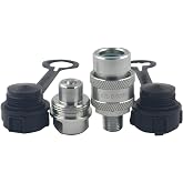 KZE-B-02 1/4'' NPT Set 10,000psi High Pressure Hydraulic Quick Connect Coupling Quick Coupler Replaces Enerpac T-630
