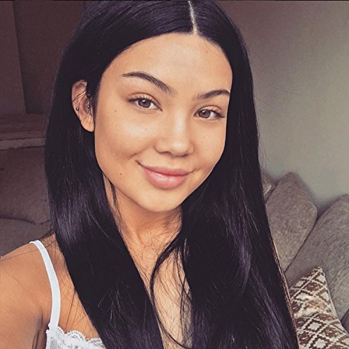 150% Density Lace Front Human Hair Wigs Brazilian Virgin Hair Full Lace Wigs Straight Full Lace Human Hair Wigs For Black Women (24 Inch Lace Front Wig)
