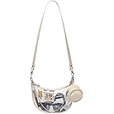 Clear Bag for Stadium Events,Women Clear Purse Acrylic Box Clutch Handbag,Purse, Transparent Crossbody for Concerts Festivals