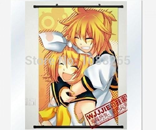 Anime family Home Decor Japanese Anime Wall Scroll Poster Vocaloid Series Kagamine Rin