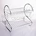 2-Tiers-Kitchen-Dish-Cup-Drying-Rack-Drainer-Dryer-Tray-Cultery-Holder-Organizer