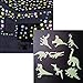 Luminous Wall Stickers Glow in The Dark Wall Decals 100pcs Stars and 9pcs Dinosaurs,for Kids Rooms Home Decor