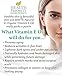 100% Natural & Organic Vitamin E Oil For Your Face & Skin, Unscented – 15,000/30,000 IU – Reduces Wrinkles & Fade Dark Spots. Essential Drops Are Lighter Than Ointment. Raw Vit E Extract Sunflower.thumb 4