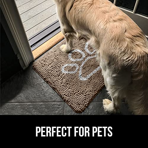 Gorilla Grip Soak Stopper Absorbent Chenille Indoor Doormat, Rubber