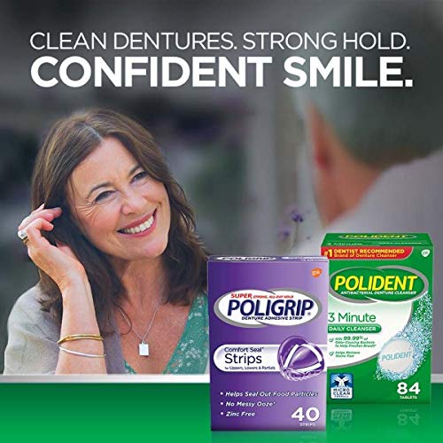 6 Super+Poligrip+Comfort+Denture+Adhesive