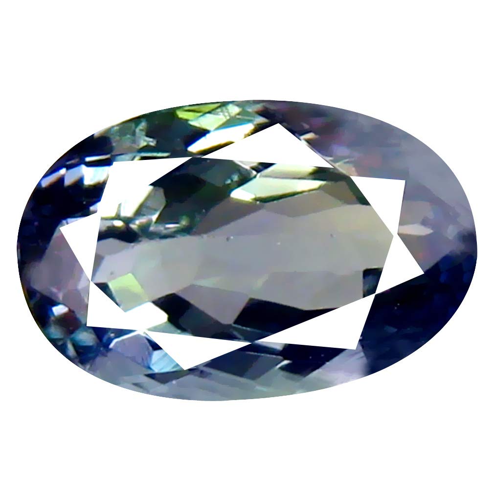 1.19 ct Oval Cut (8 x 5 mm) Genuine Bluish Violet Tanzanite Natural Loose Gemstone