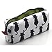 LParkin Cute Black Cat Pencil Case Pouch Gift Bag Storage Makeup Case Cosmetics Stationary Kawaii Pencil Box Office Travel Zipper Closure Portable Multi-Purpose