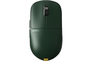 Pulsar Gaming Gears - X2H eS Wireless Gaming Mouse, Founder's Edition, Symmetrical, Optical Switch, OLED Display, PAW3395 Sen