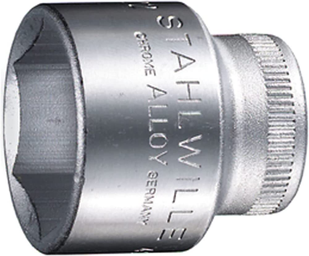Stahlwille 02110014 456 High Performance Steel Socket, 3/8 inch Drive, 14 mm Size, 30 mm Length, Pack of 10
