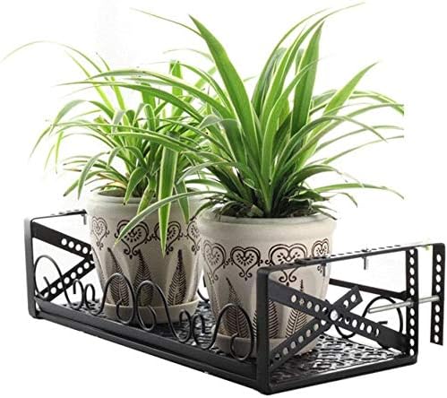 Xinglian フラワーハーブホルダー 花フラワーポットシェルフ小物ディスプレイラックホルダーメタルバスケットウォールグリッドパネル多機能ウォールマウントハンギングスタンド ランキングtop10 陳列棚