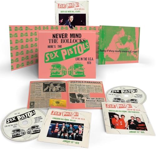Sex Pistols - Live In The U.S.A. 1978[3 CD] - Amazon.com Music