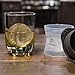Silicone Ice Cube Trays-Set of 2 Round Ice Ball Mold & Large Ice Cube Tray for Whiskey, Iced Coffee, etc.- 2 Whiskey Ice Ball Maker (Sphere Ice Mold) & Silicone Ice Cube Trays With Lids-Home By Brynn