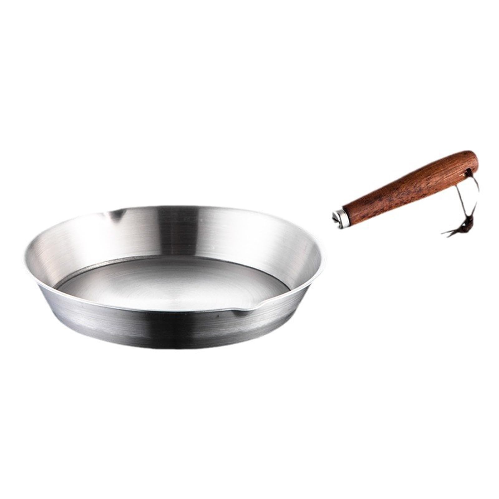 Photo 1 of BinaryABC Stainless Steel Frying Pan Mini Pancake Pan Single Egg Frying Pan Mini Skillet