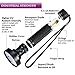 Black Light UV Flashlight , Ultraviolet Lights 1# Best 100 LED Pet Urine Detector 30FT Flood Effect Scorpion Flashlights (AA Batteries Included)