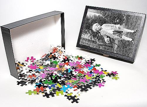 Photo Jigsaw Puzzle of Young boy in Georgian costume in a garden, Mid Wales