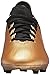 adidas Boys' X 17.3 FG J Soccer Shoe, Black/Solar Red/Solar Orange, 12 Medium US Little Kid