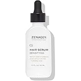 ZENAGEN Densifying Hair Serum for Fine + Thinning Hair | Boosts Hair Density, Strengthens & Nourishes Hair Follicles, Non-Greasy Water-Based Formula, Plant-Based, Vegan, All Hair Types