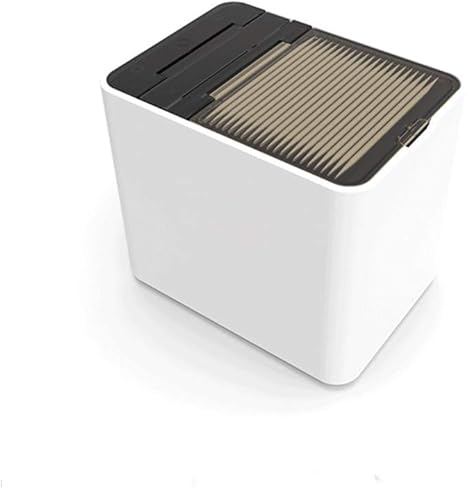 Amazon Co Jp 自動つまようじボックス Absプラスチック素材 軽量で耐久性のある 密封されたデザイン ほこりを防ぐ 組み込みの紫外線ランプ より衛生的なつまようじ ホーム キッチン