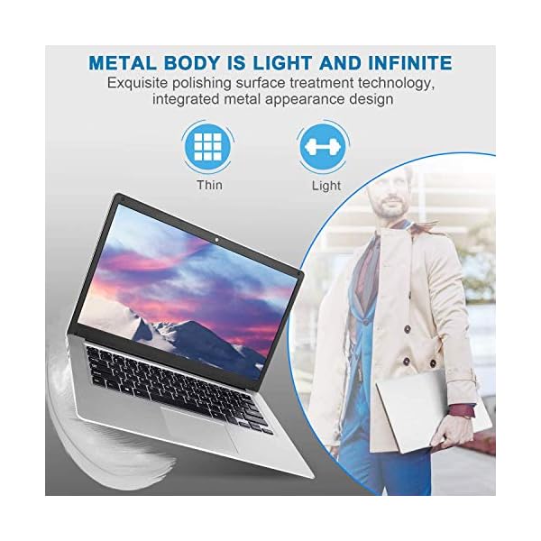 Laptop-133-inch-6GB-RAM-128GB-SSD-Intel-Celeronj3455-Quad-Core-CPU-Computer-with-Dual-Band-5G-WiFi-HDMI-Windows-10-Home Laptop 14 inch Intel Celeron 64-bit Dual Core, 4GB DDR3 RAM 64GB eMMC Storage, HD Webcam Wi-Fi, Windows 10 OS, 1366…