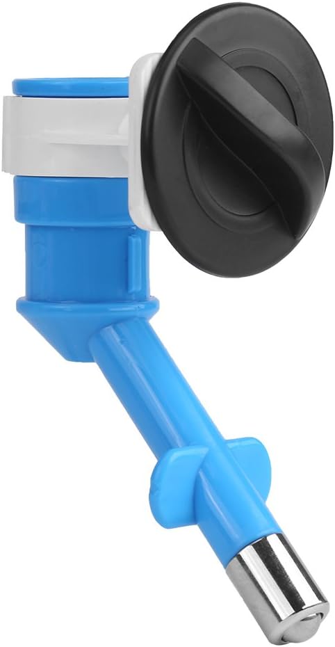Pet Water Dispenser Plastic Water Bottle Feeder for Dog Cat Rabbit Hamster in 3 Color Without Bottle(Blue) - Image 3