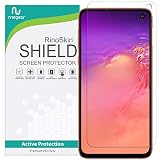 RinoGear Screen Protector for Samsung Galaxy S10e (Fingerprint ID Compatible) Case Friendly Samsung Galaxy S10e Screen Protector Accessory Full Coverage Clear Film