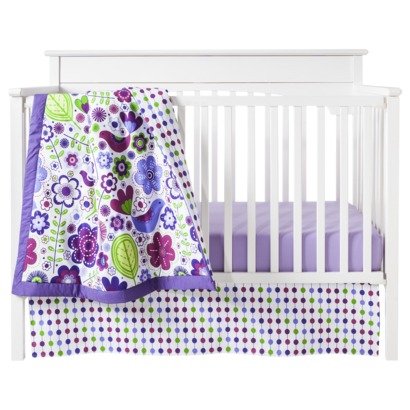 Botanical Purple Shower Curtain