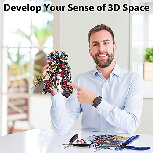 Microworld 3D Metal Model Kits, Lyu Bu 3D Metal Puzzle Mechanical