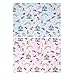 IBraFashion Toddler Pillowcases for Girls 14x19 for 13x18, 12x16 Pillow 100% Cotton Unicorns and Castles 2 Packs (Blue and Pink)