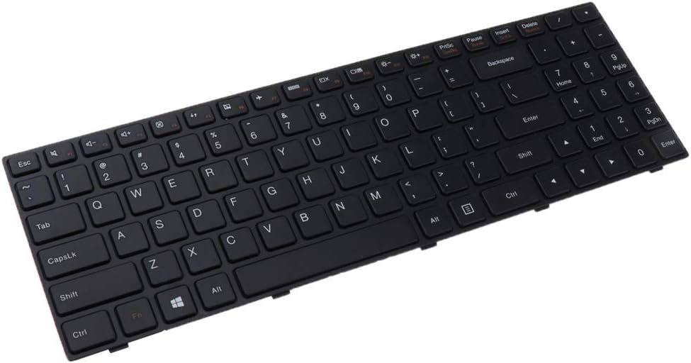 Laptop Replacement Parts Us English Wireless Laptop Keyboard With Numpadenter For Ideapad 100 15 100 15iby 300 15 B50 10 Electronics