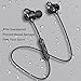 Bluetooth Headphones, GRDE V4.1 Bluetooth Headset with Magnetic Earbuds Snug Fit for Sports (Waterproof Wireless Bluetooth Headphones for 10 Hours Playtime, CVC 6.0 Noise Cancelling Microphone)