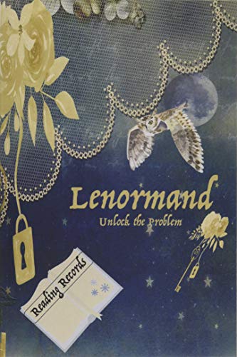 Lenormand Unlock the Problem: Card Spread Reading Record Journal