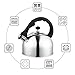 Homeinart Whistling Tea Kettle Stainless Tea Kettles Stovetop 2.6 QT