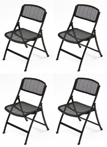 Amazon Com Mity Lite Mesh One Folding Guest Chair Black 4