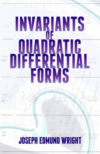 Invariants of Quadratic Differential Forms (Dover Books on Mathematics)