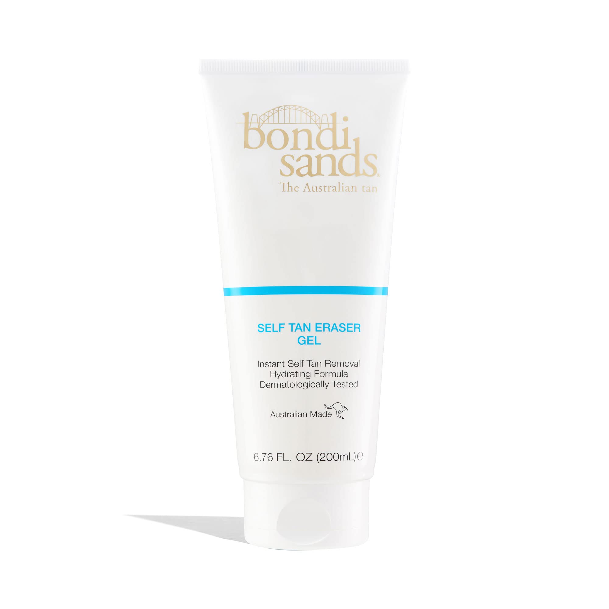 Bondi Sands Self Tan Eraser Gel | Gentle Instant Tanning Removal in 5 Minutes, Ultra-Nourishing Hydrating Formula, Dermatologically Tested, Vegan + Cruelty Free | 200 mL/6.76 Oz