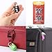 Sure Lock TSA Approved Luggage Locks Mini Size Lock with Keys for Travel, Zinc Alloy Body with Steel Shackle, Key Alike, Key Alike in The Same Package