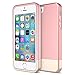 iPhone SE Case, Maxboost [Vibrance Series] Protective Case For Apple iPhone SE (2016) & iPhone 5S 5 SOFT-Interior Slider Style Hard Cases Cover - Rose Gold