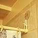 SillyCute Super Heavy Duty Suction Cup Hook, Powerful Suction Lasts Years, Strong Hanger for Bathroom, Kitchen Accessories, Wreath, Bird Feeder, Christmas Lights and More, Clear, 3 1/4